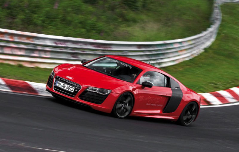 Record mondial pe Nurburgring pentru versiunea electrică a lui Audi R8 - Poza 4