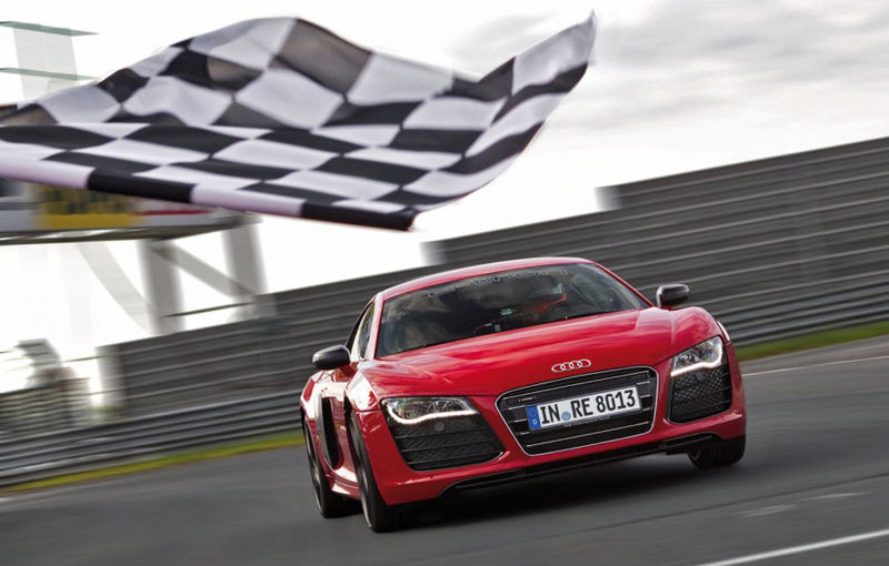 Record mondial pe Nurburgring pentru versiunea electrică a lui Audi R8 - Poza 1
