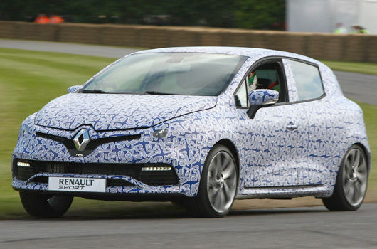 Renault a adus la Goodwood prototipul viitorului Clio RS - Poza 6