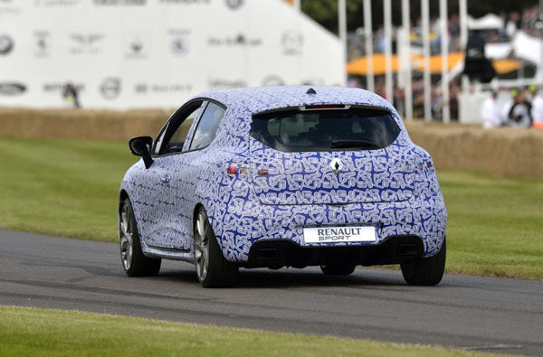 Renault a adus la Goodwood prototipul viitorului Clio RS - Poza 4