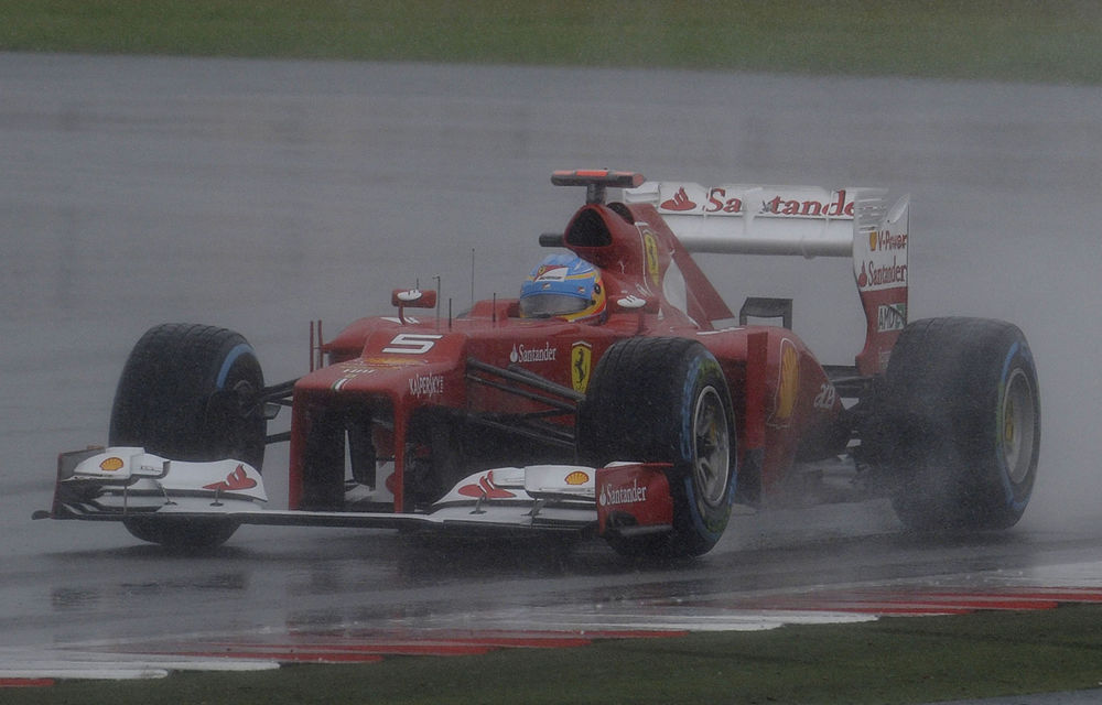 Alonso: &quot;Pole-ul obţinut cu noroc pe ploaie nu demonstrează nimic&quot; - Poza 1