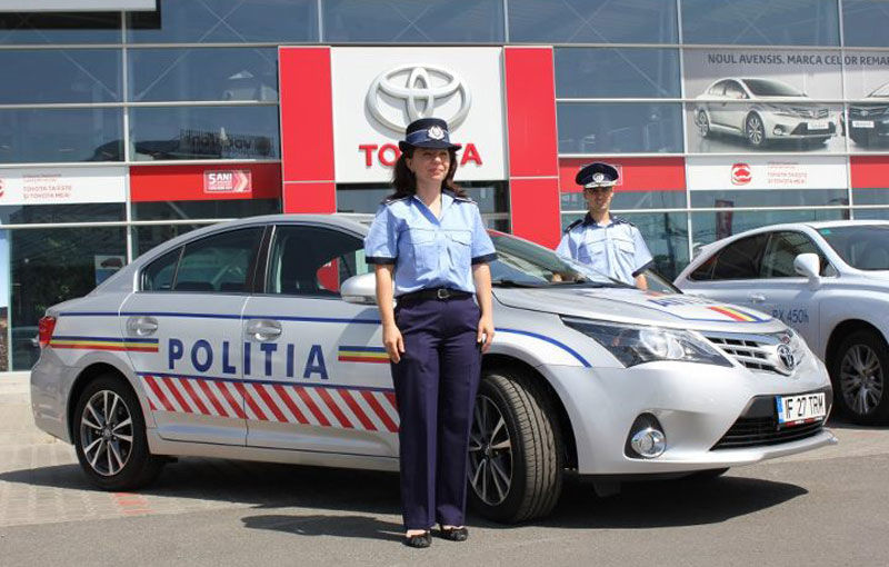 Poliţia Română primeşte un Toyota Avensis facelift - Poza 1
