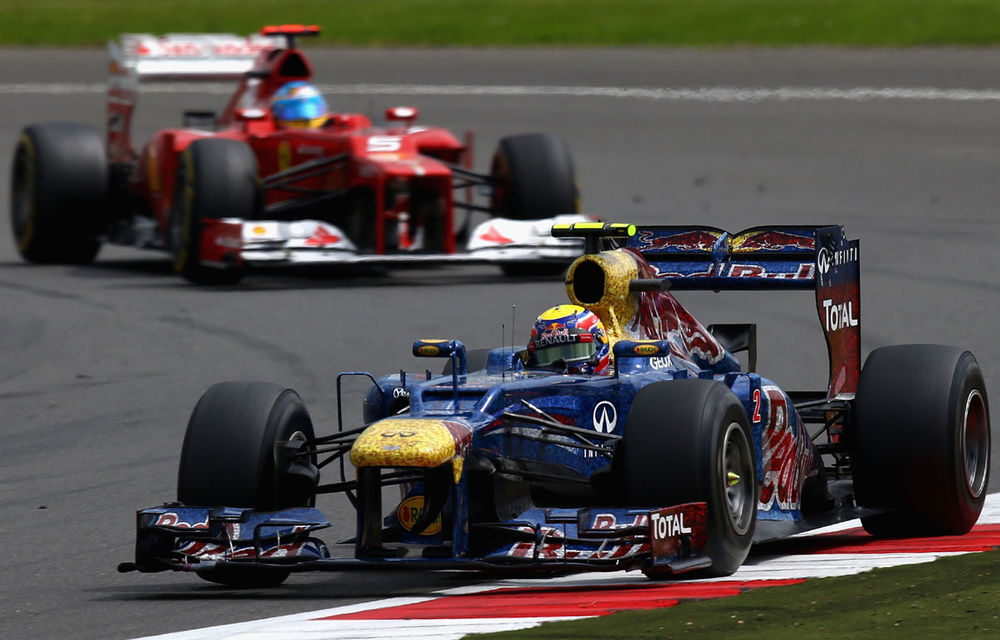 Webber, surprins că l-a învins pe Alonso la Silverstone - Poza 1