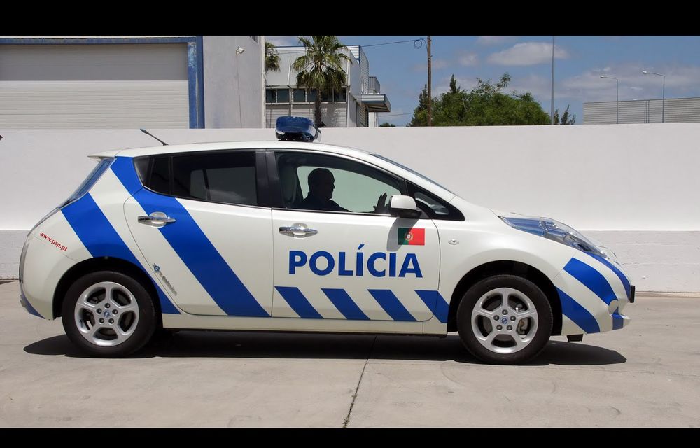 Poliţia din Portugalia primeşte o flotă de Nissan Leaf - Poza 3