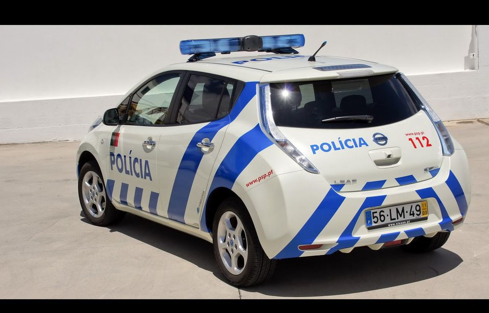 Poliţia din Portugalia primeşte o flotă de Nissan Leaf - Poza 2