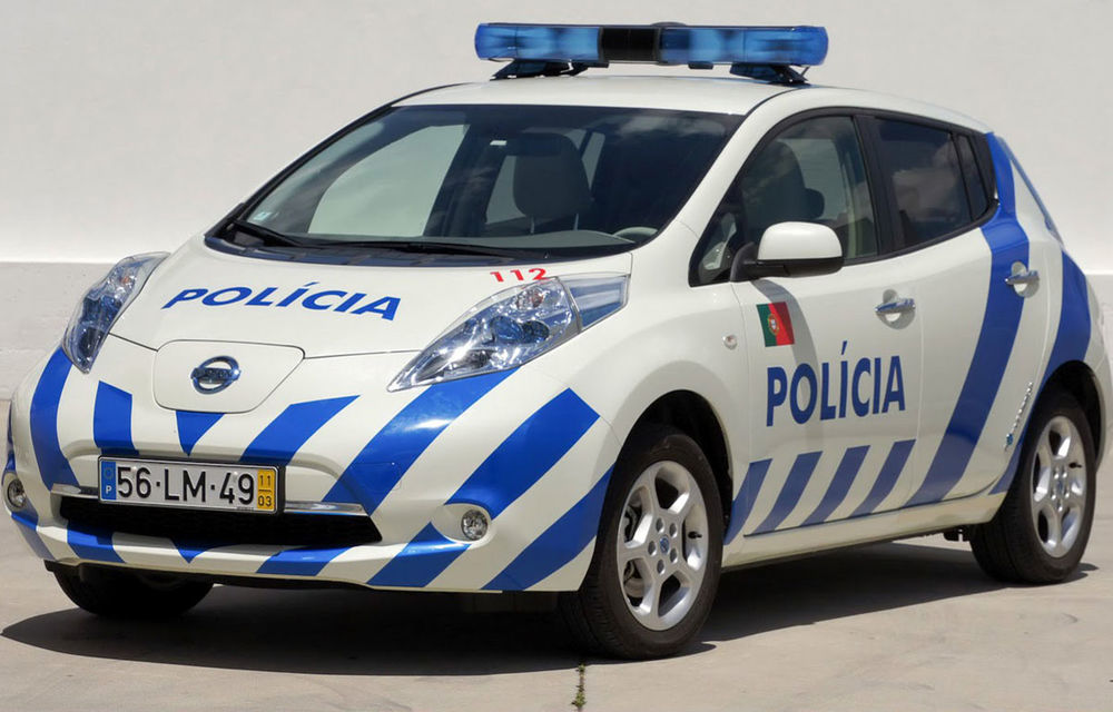 Poliţia din Portugalia primeşte o flotă de Nissan Leaf - Poza 1