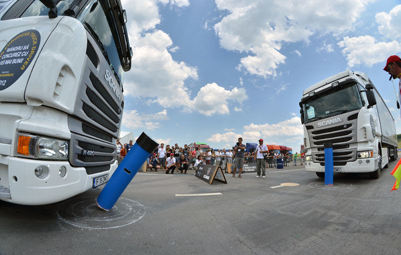 REPORTAJ: Cel mai bun tânăr şofer de camion din România - Poza 1