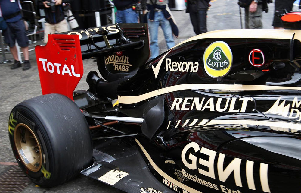 Lotus a testat un sistem DDRS diferit de cel folosit de Mercedes - Poza 1