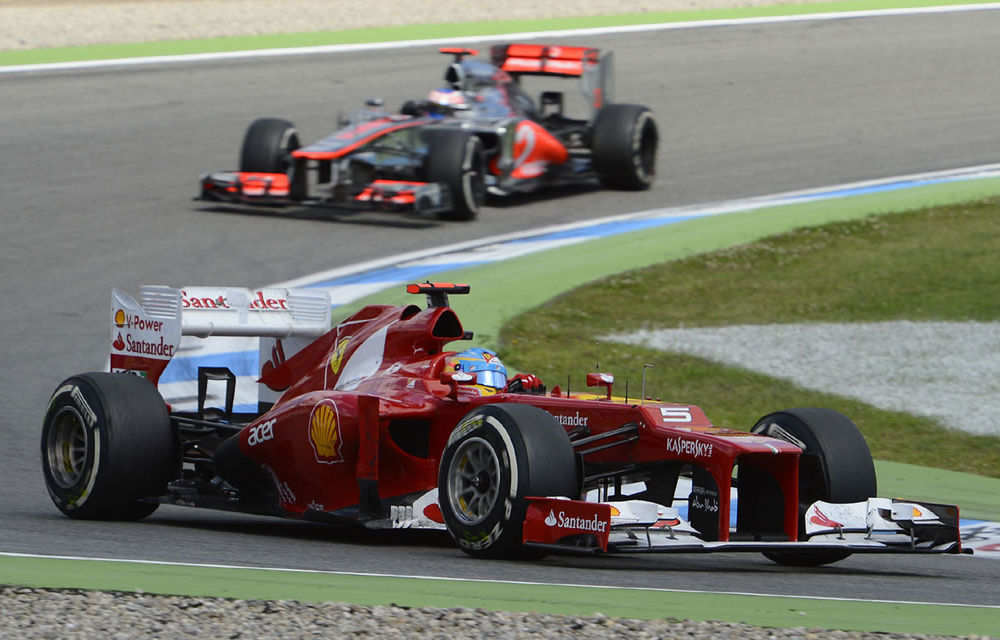 Alonso şi Button au căzut de acord: &quot;McLaren, cel mai rapid monopost în Germania&quot; - Poza 1