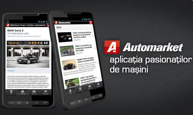 Automarket lansează aplicaţia gratuită de mobil pentru iOS şi Android - Poza 1