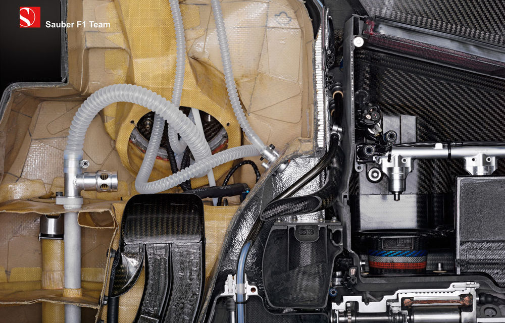 GALERIE FOTO: Cum arată un monopost de Formula 1 în interior - Poza 8