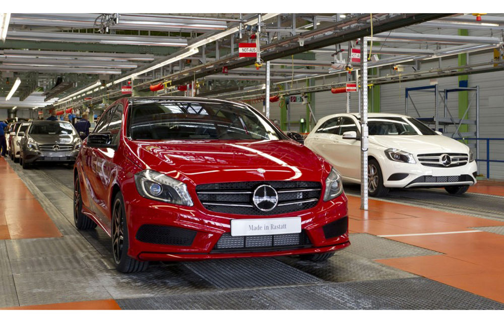 Mercedes-Benz creşte producţia modelului A-Klasse - Poza 1