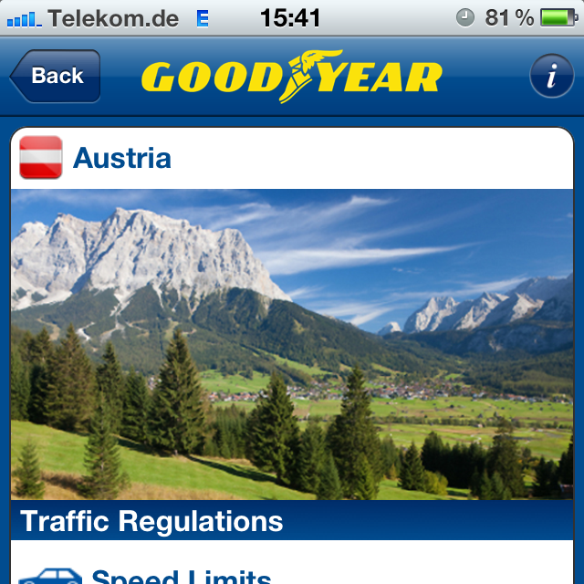 Goodyear a lansat aplicaţia Road Safety pentru iPhone şi Android - Poza 3