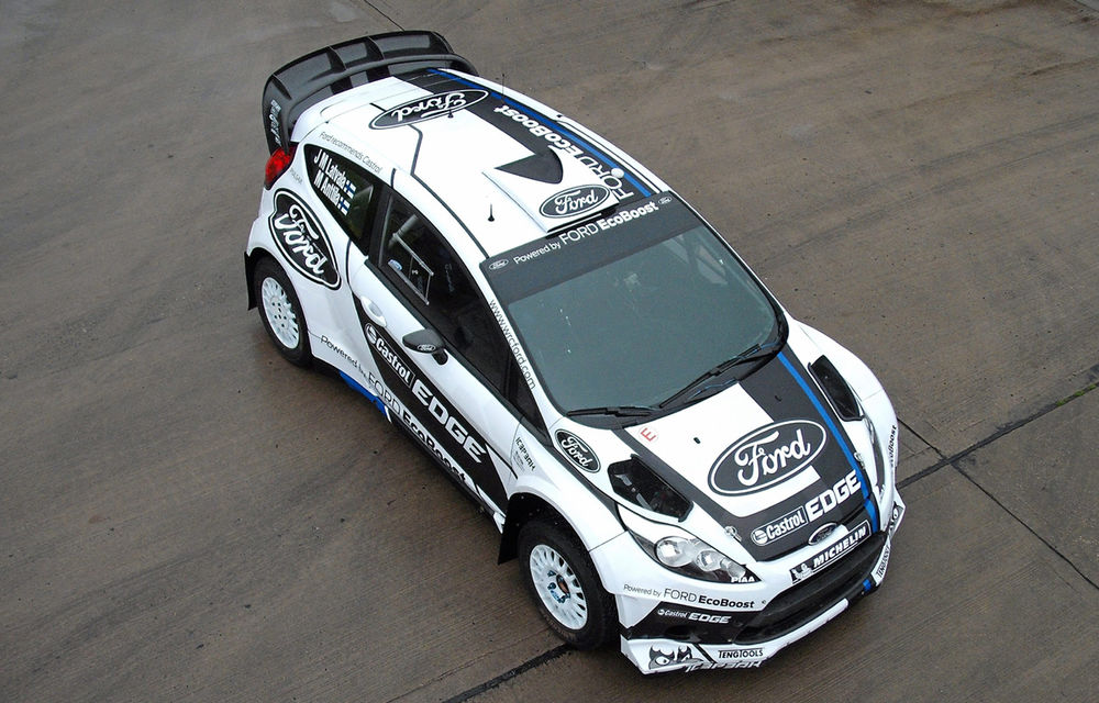 Ford vine în Raliul Finlandei cu o Fiesta WRC decorată diferit - Poza 2