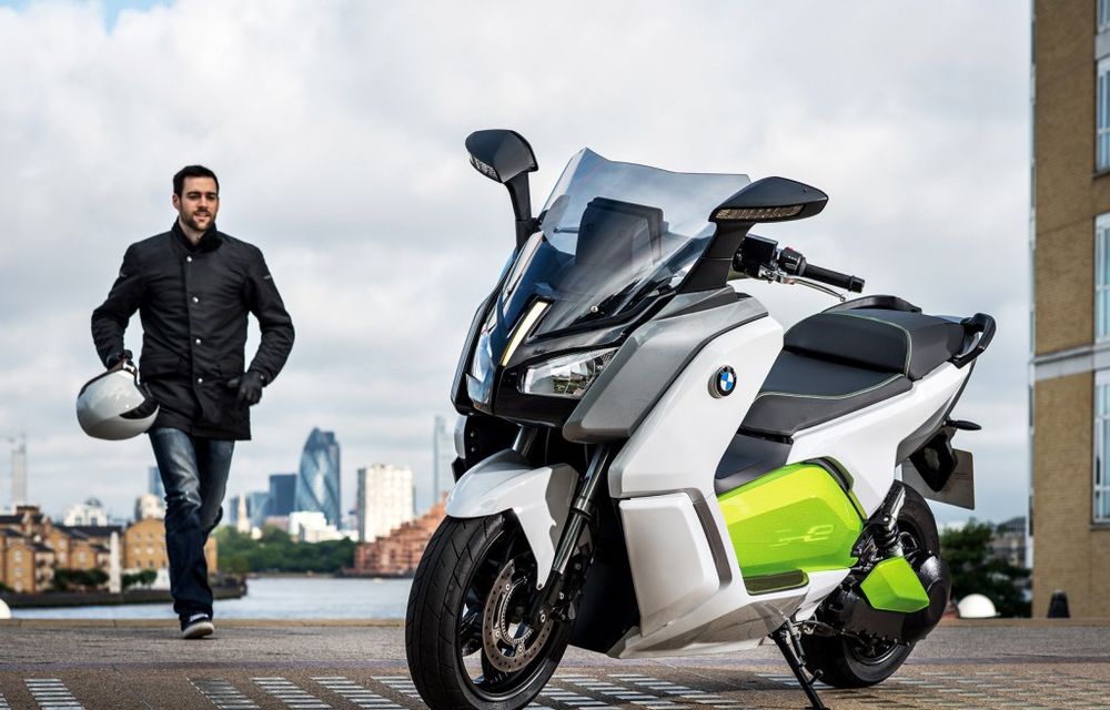 BMW a prezentat prototipul unui scuter electric - Poza 11