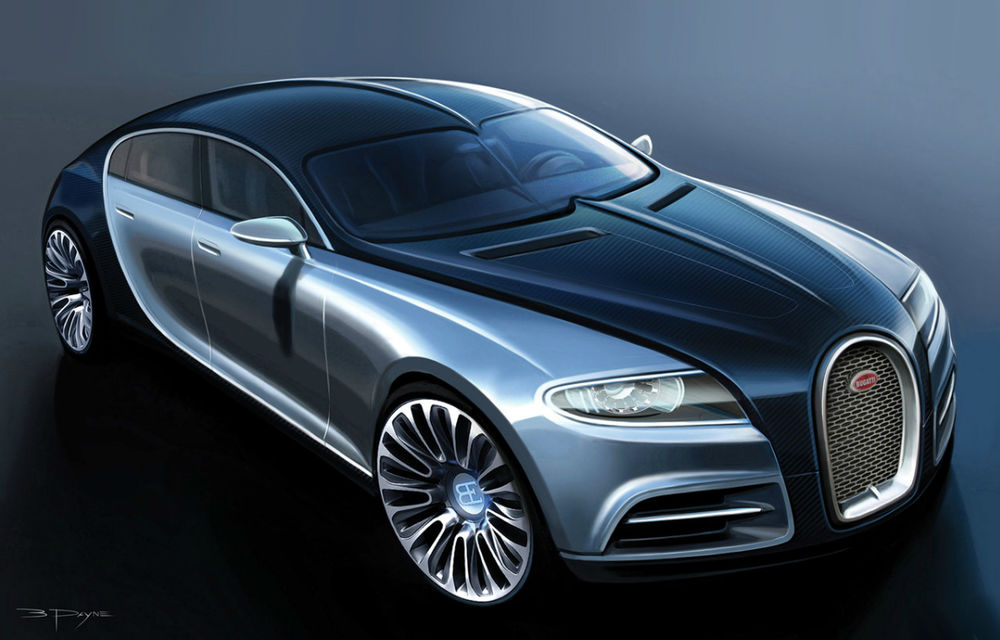 Bugatti Galibier ar putea dezvolta 1400 CP în versiunea de serie - Poza 1