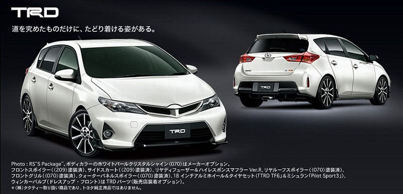 Toyota Auris a primit un pachet de tuning de la TRD - Poza 10