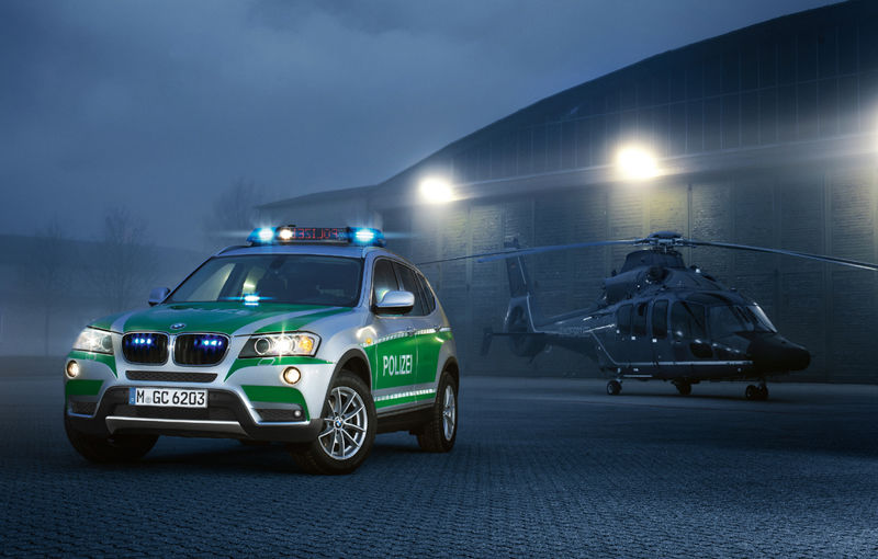BMW prezintă noile Seria 5 şi X3 de poliţie - Poza 3
