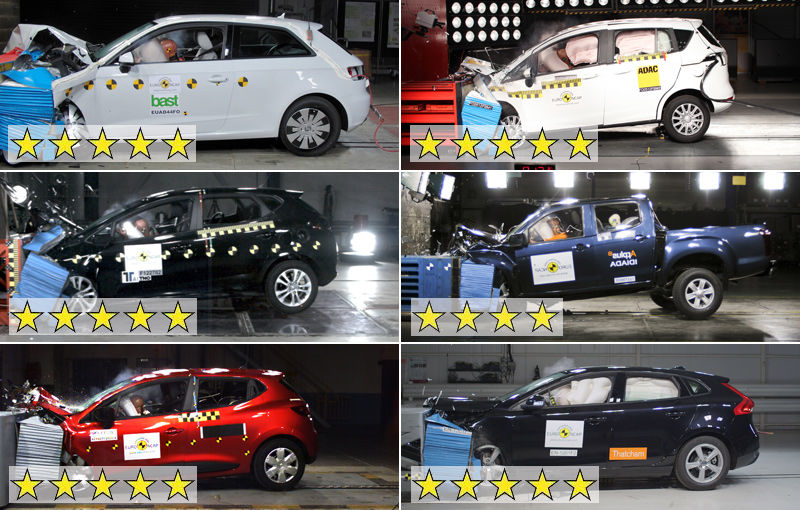 EuroNCAP: 5 stele pentru Audi A3, Ford B-Max, Renault Clio, Volvo V40 şi Kia Cee'd - Poza 1