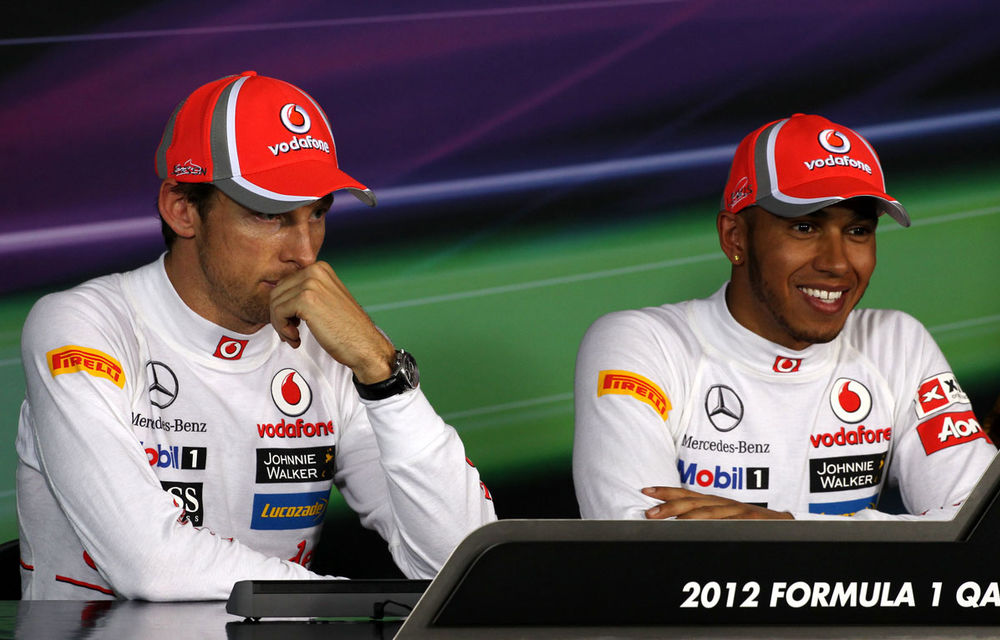 Button, dezamăgit de mesajul lui Hamilton cu telemetria monopostului McLaren - Poza 1