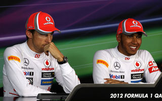 Button, dezamăgit de mesajul lui Hamilton cu telemetria monopostului McLaren