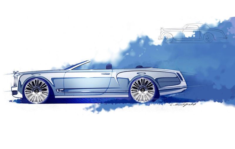 Bentley Mulsanne Cabrio va costa 350.000 de euro - Poza 1