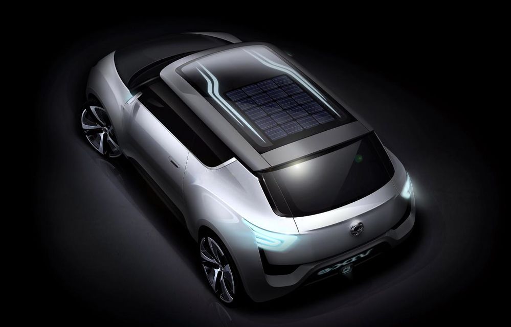 Ssangyong e-XIV - conceptul unui crossover electric la Paris - Poza 3
