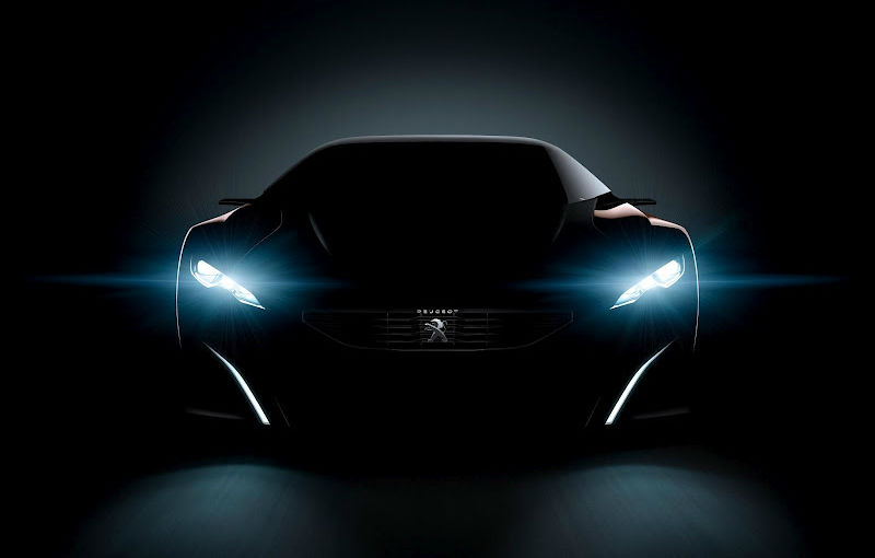 Peugeot Onyx Concept, un supercar hibrid, va fi expus la Paris - Poza 1