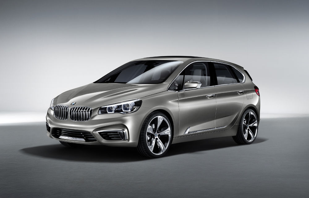 BMW Concept Active Tourer: primul BMW cu tracţiune faţă anunţă rivalul lui B-Klasse - Poza 1