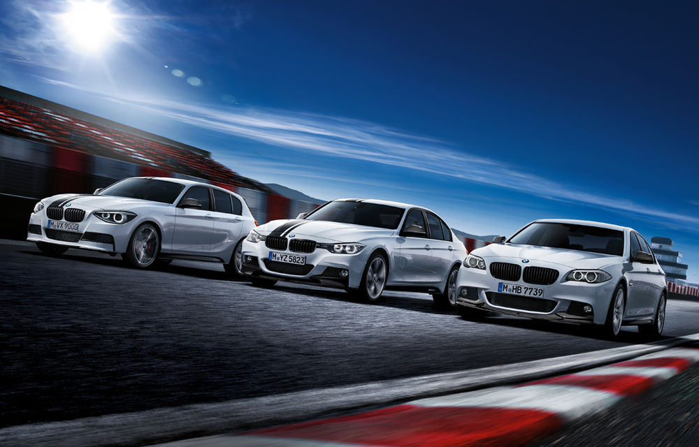 BMW aduce la Paris un kit M Performance pentru 120d, 320d şi 520d - Poza 1