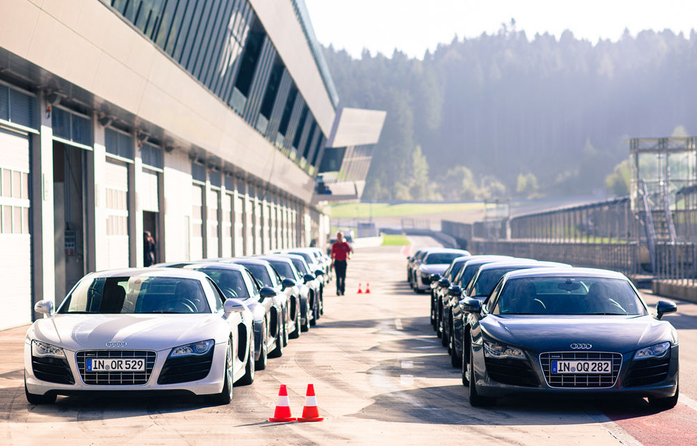 REPORTAJ: Am trăit experienţa Audi R8 V10 pe circuitul austriac Red Bull Ring - Poza 16