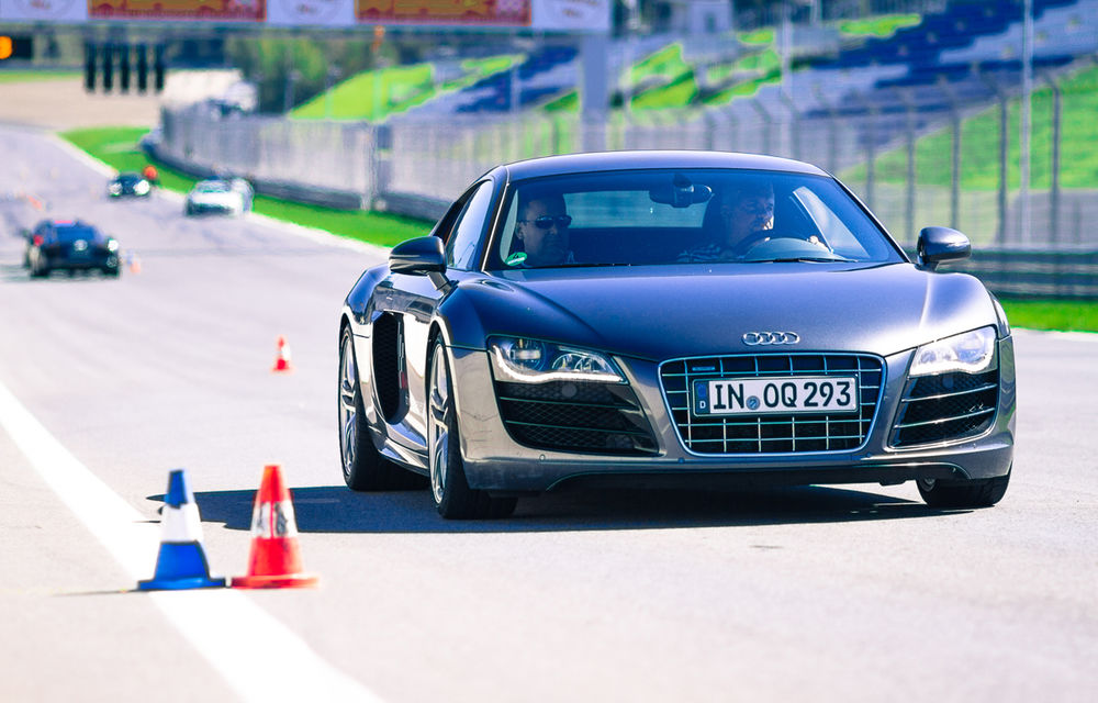 REPORTAJ: Am trăit experienţa Audi R8 V10 pe circuitul austriac Red Bull Ring - Poza 10
