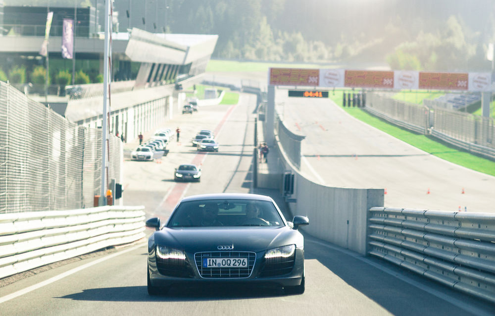 REPORTAJ: Am trăit experienţa Audi R8 V10 pe circuitul austriac Red Bull Ring - Poza 21