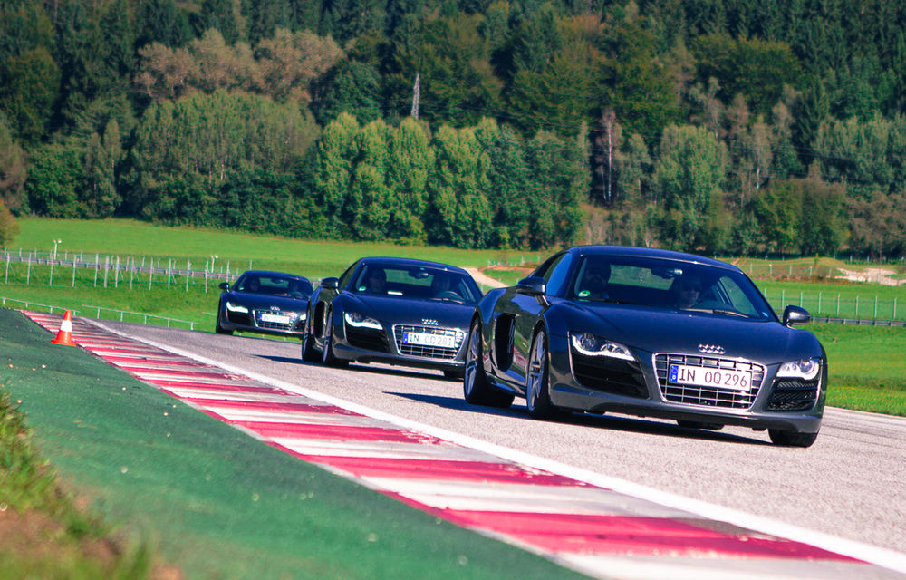REPORTAJ: Am trăit experienţa Audi R8 V10 pe circuitul austriac Red Bull Ring - Poza 9