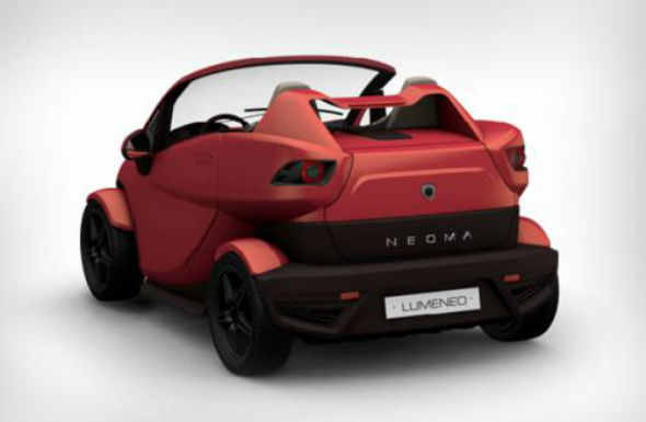 Lumeneo Neoma Roadster, un roadster electric, debutează la Paris - Poza 1