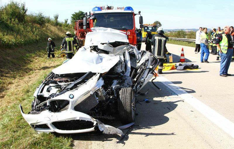 Pilot de teste de la BMW, implicat într-un accident grav cu un prototip - Poza 1