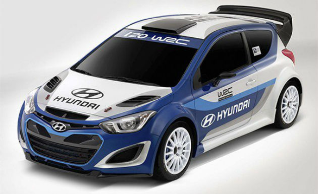 Hyundai i20 WRC, prima imagine oficială a modelului de competiţie - Poza 1