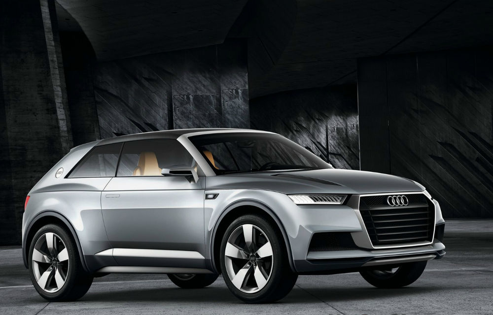 Audi Crosslane Coupe, conceptul care prefigurează viitoarele SUV-ul ale mărcii - Poza 1