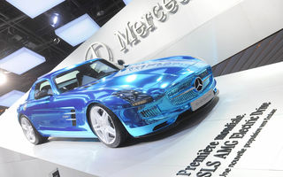 PARIS 2012 LIVE: Standul Mercedes-Benz, dominat de vehicule electrice