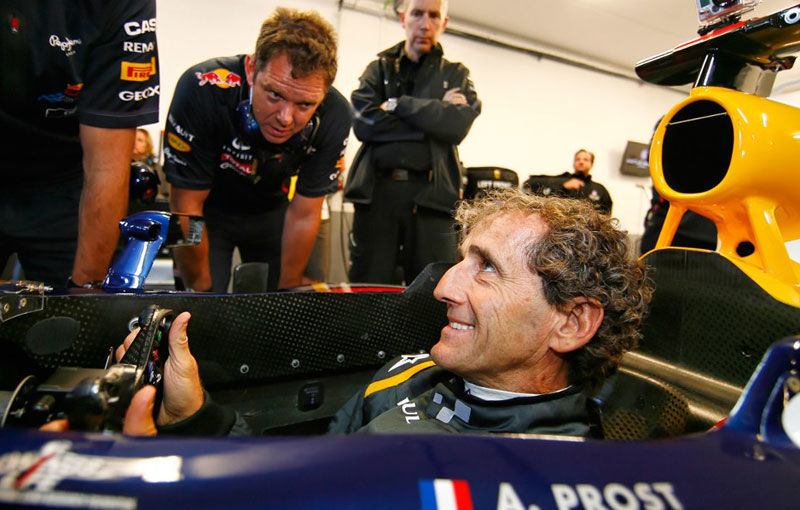 Prost a testat un monopost Red Bull la Paul Ricard - Poza 1