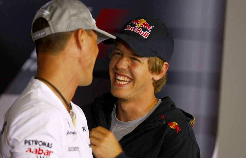 Vettel speră ca Schumacher să rămână în F1 anul viitor - Poza 1