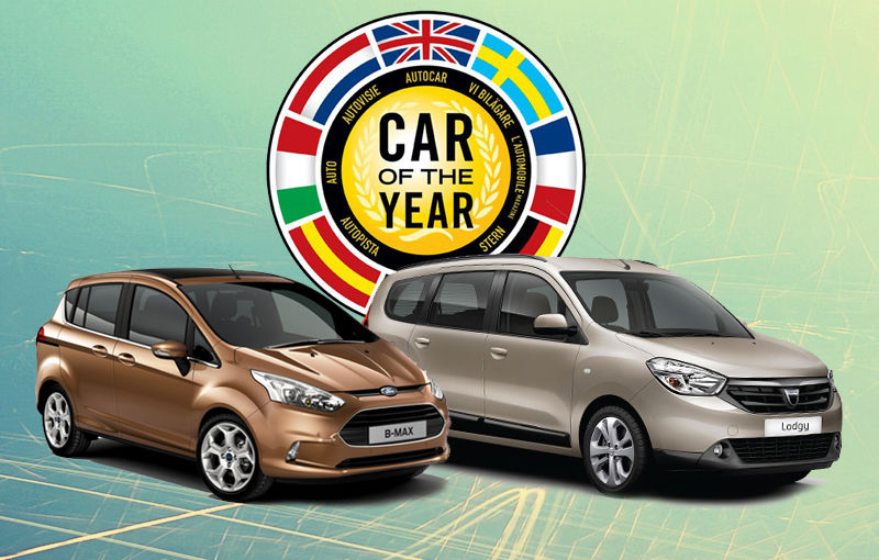Dacia Lodgy şi Ford B-Max, nominalizate pentru Car of the Year 2013 - Poza 1