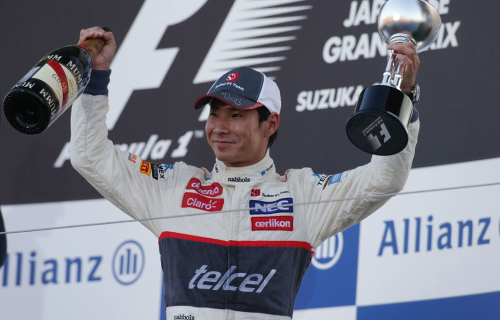 Kobayashi, entuziasmat după primul podium din carieră - Poza 1