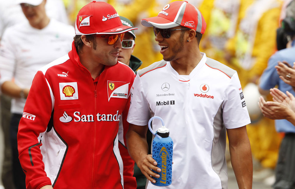 Hamilton: &quot;Alonso merită să câştige titlul mondial&quot; - Poza 1