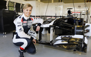 GALERIE FOTO: Încă o femeie a testat în Formula 1: Susie Wolff pentru Williams