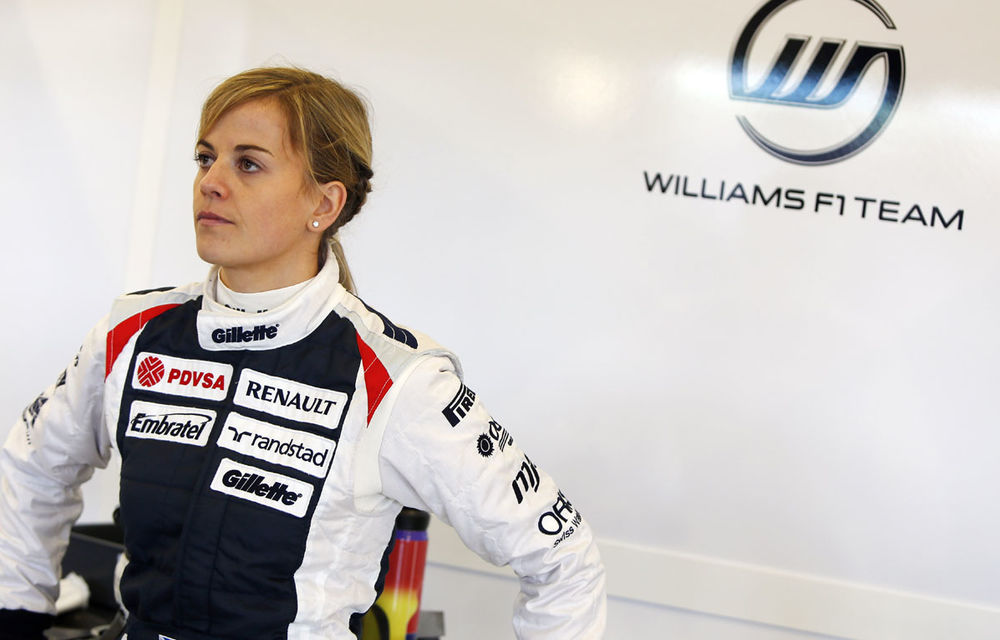 GALERIE FOTO: Încă o femeie a testat în Formula 1: Susie Wolff pentru Williams - Poza 2