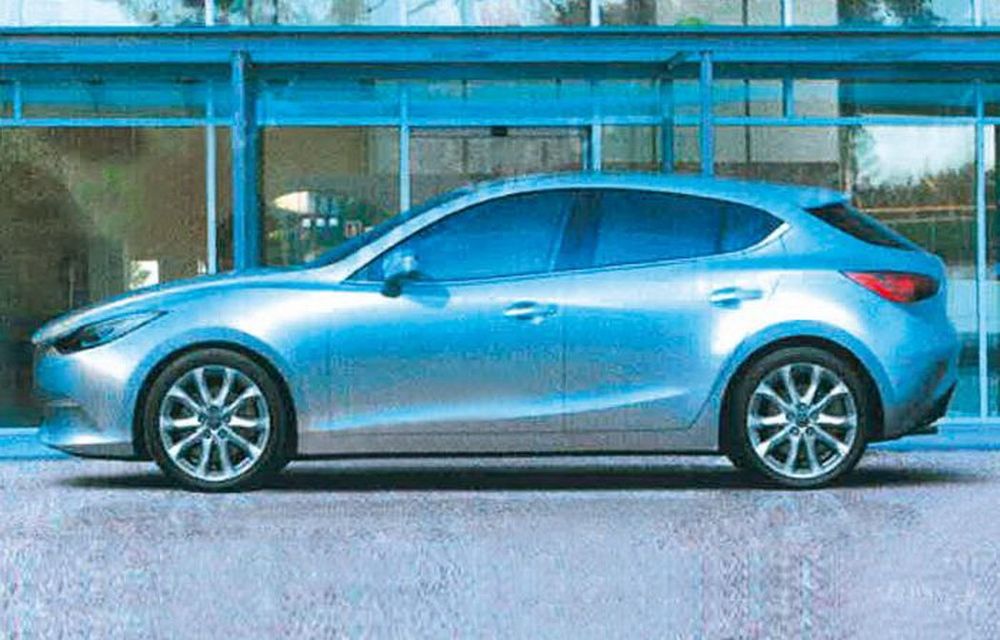 Primele imagini cu viitoarea generaţie Mazda3 - Poza 2