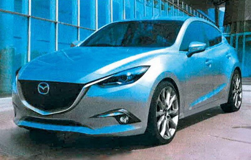 Primele imagini cu viitoarea generaţie Mazda3 - Poza 1