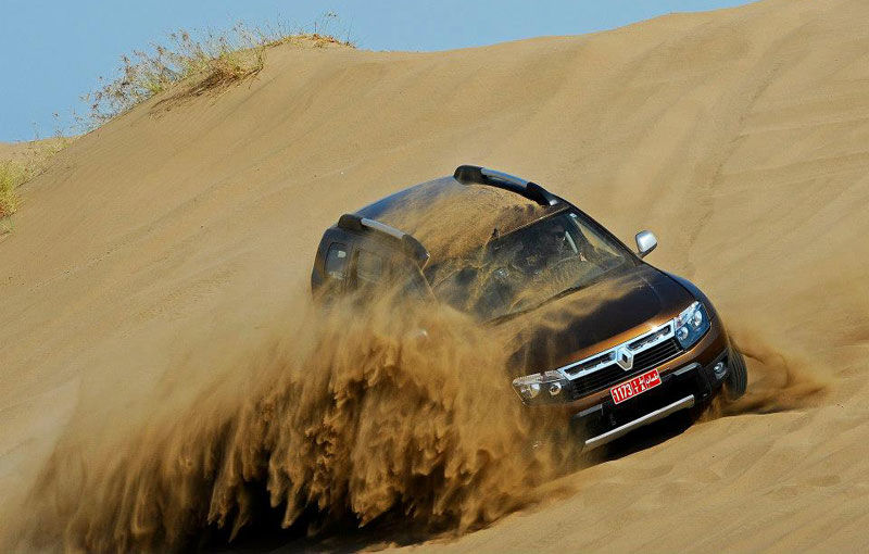 GALERIE FOTO: Webber a testat Duster în Deşertul Oman - Poza 4