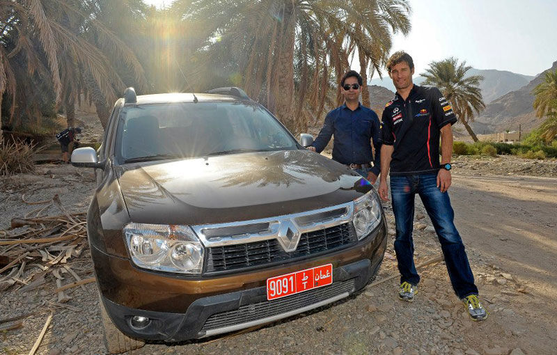 GALERIE FOTO: Webber a testat Duster în Deşertul Oman - Poza 13